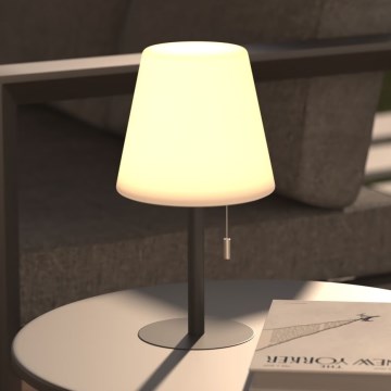 Atmosphera - LED RGBW Uppladdningsbar utomhus bordslampa ZACK LED/3,7V 1200 mAh IP44 svart