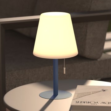 Atmosphera - LED RGBW Uppladdningsbar utomhus bordslampa ZACK LED/3,7V 1200 mAh IP44 turkos