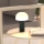 Atmosphera - LED Uppladdningsbar utomhus beröring bordslampa JANY LED/3,7V 22 cm 2200 mAh IP44 svart