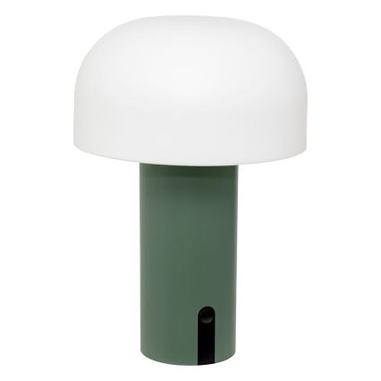 Atmosphera - LED Uppladdningsbar utomhus beröring bordslampa JANY LED/3,7V 22 cm 2200 mAh IP44 grön