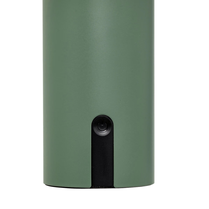 Atmosphera - LED Uppladdningsbar utomhus beröring bordslampa JANY LED/3,7V 22 cm 2200 mAh IP44 grön