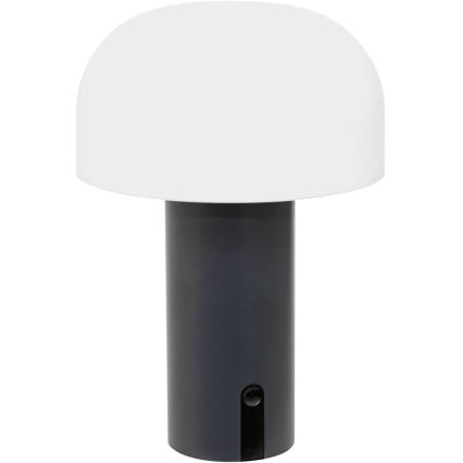 Atmosphera - LED Uppladdningsbar utomhus beröring bordslampa JANY LED/3,7V 22 cm 2200 mAh IP44 svart