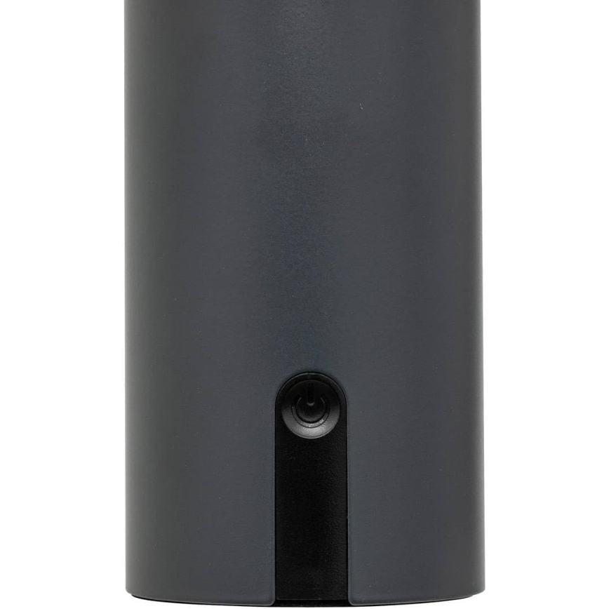 Atmosphera - LED Uppladdningsbar utomhus beröring bordslampa JANY LED/3,7V 22 cm 2200 mAh IP44 svart