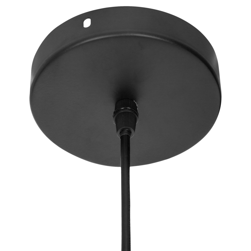Atmosphera - Ljuskrona med textilsladd CAREN 1xE27/40W/230V jute