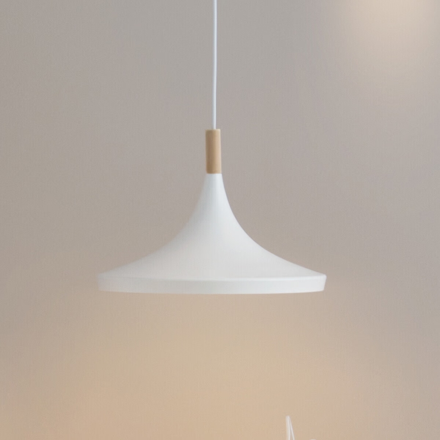 Atmosphera - Ljuskrona med textilsladd DEB 1xE27/60W/230V