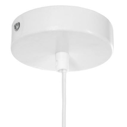 Atmosphera - Ljuskrona med textilsladd DEB 1xE27/60W/230V