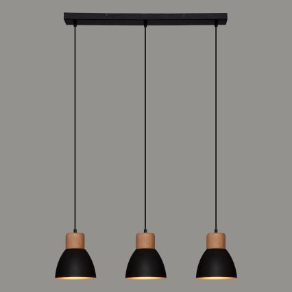 Atmosphera - Ljuskrona med textilsladd DESY 1xE27/40W/230V tall