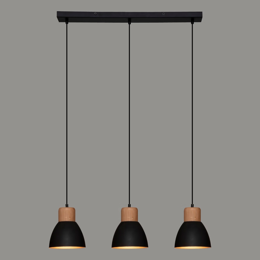 Atmosphera - Ljuskrona med textilsladd DESY 1xE27/40W/230V tall