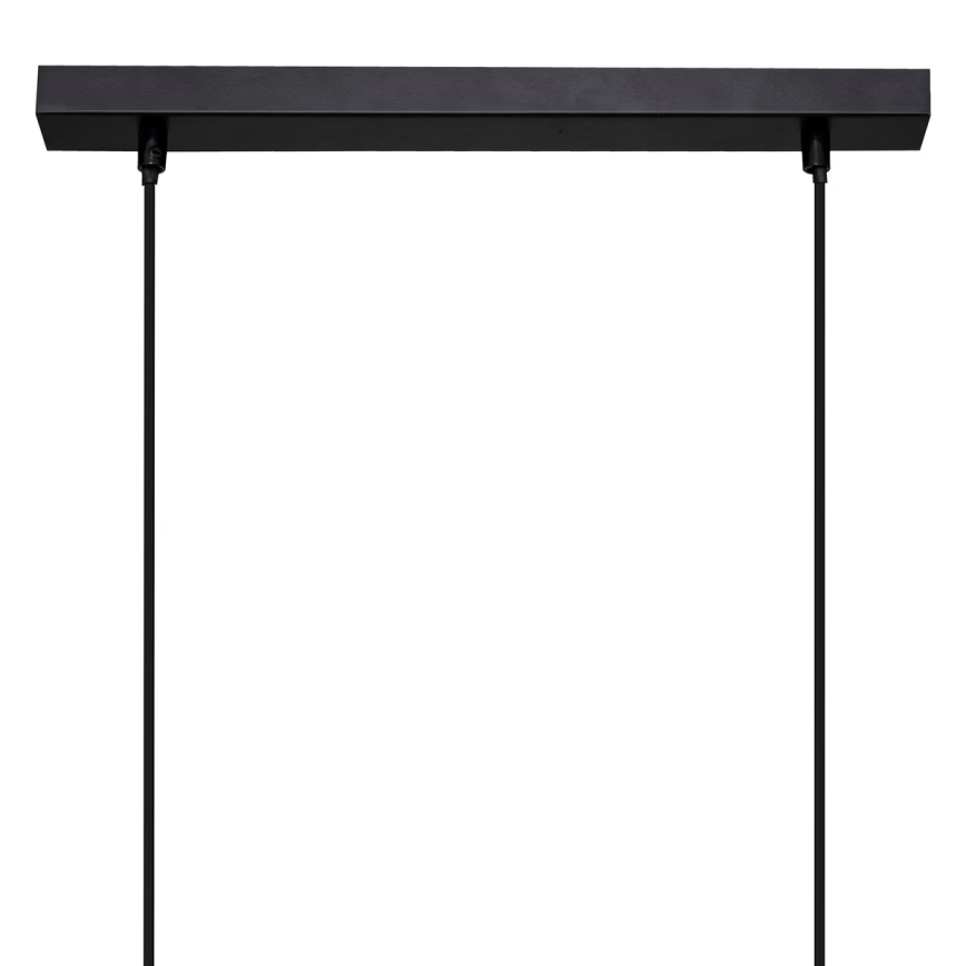 Atmosphera - Ljuskrona med textilsladd JAKE 5xE27/40W/230V tall