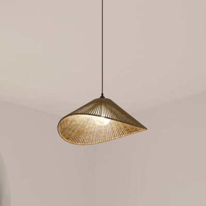 Atmosphera - Ljuskrona med textilsladd MYHA 1xE27/40W/230V