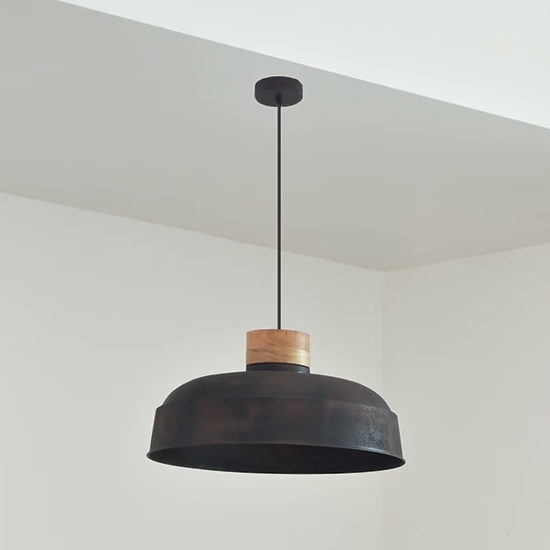 Atmosphera - Ljuskrona med textilsladd PRAO 1xE27/40W/230V