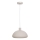 Atmosphera - Ljuskrona med textilsladd SAVIO 1xE27/40W/230V beige