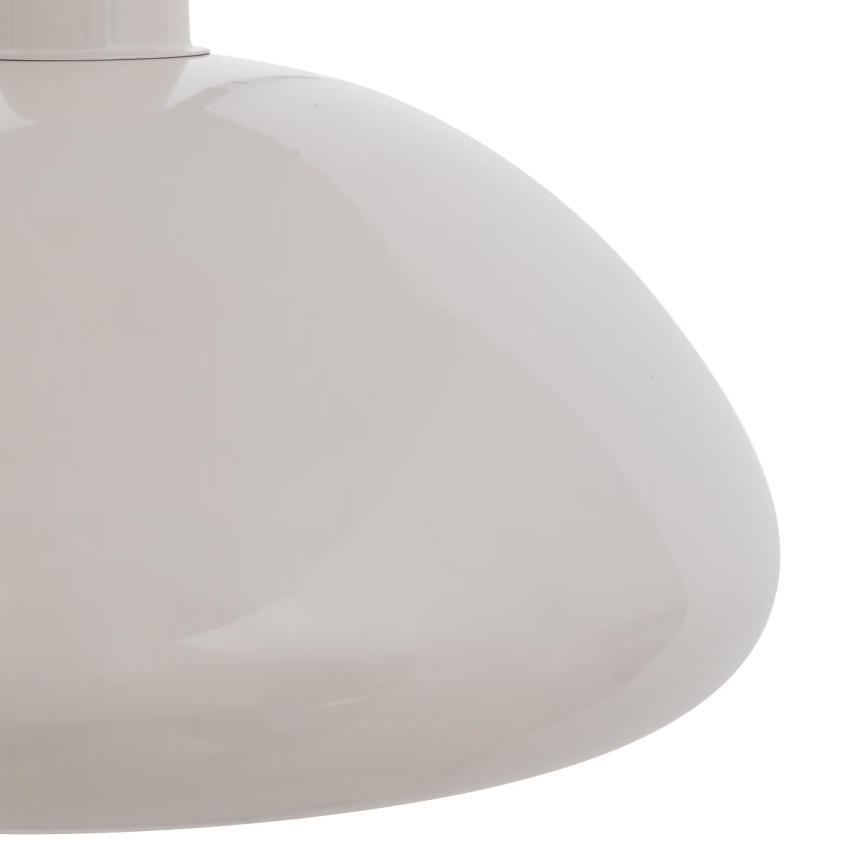 Atmosphera - Ljuskrona med textilsladd SAVIO 1xE27/40W/230V beige