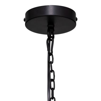 Atmosphera - Ljuskrona med textilsladd SILAS 1xE27/40W/230V tall