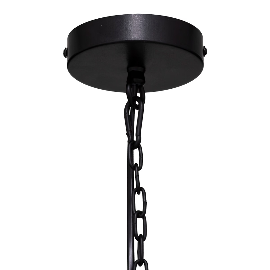 Atmosphera - Ljuskrona med textilsladd SILAS 1xE27/40W/230V tall
