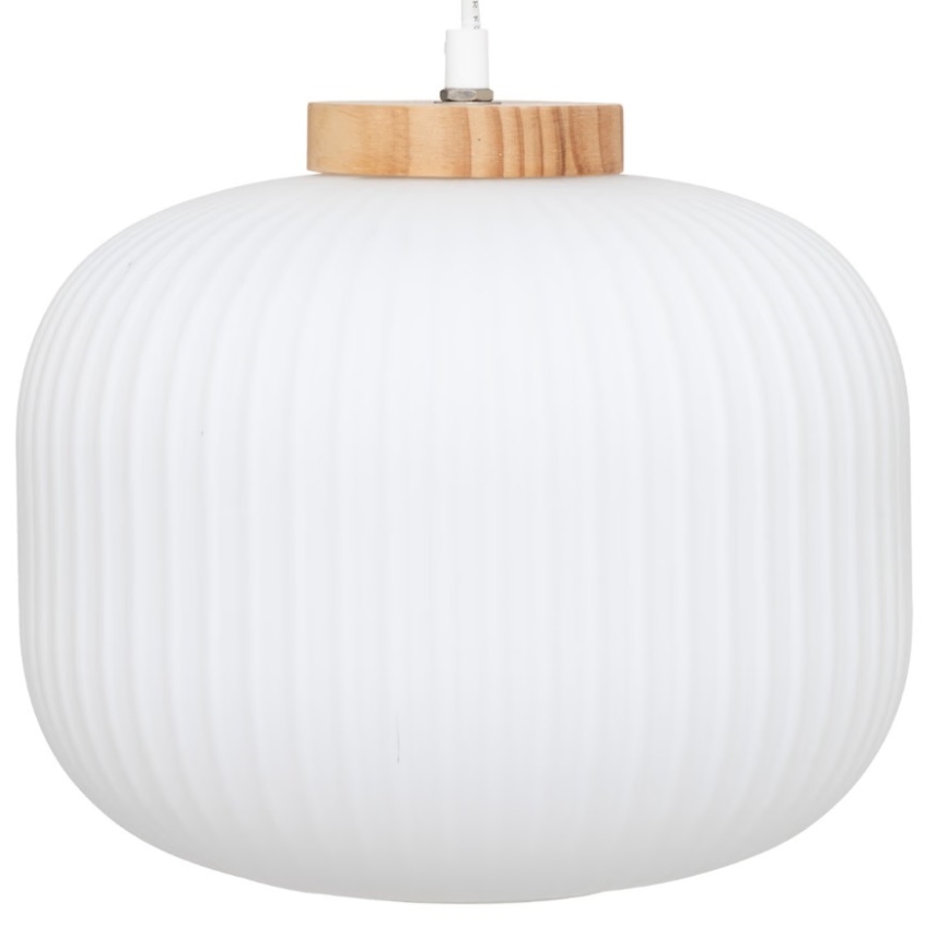Atmosphera - Pendellampa med sladd TRAVIS 1xE27/25W/230V furu