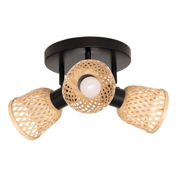 Atmosphera - Spotlampa LIO 3xE14/25W/230V bambu
