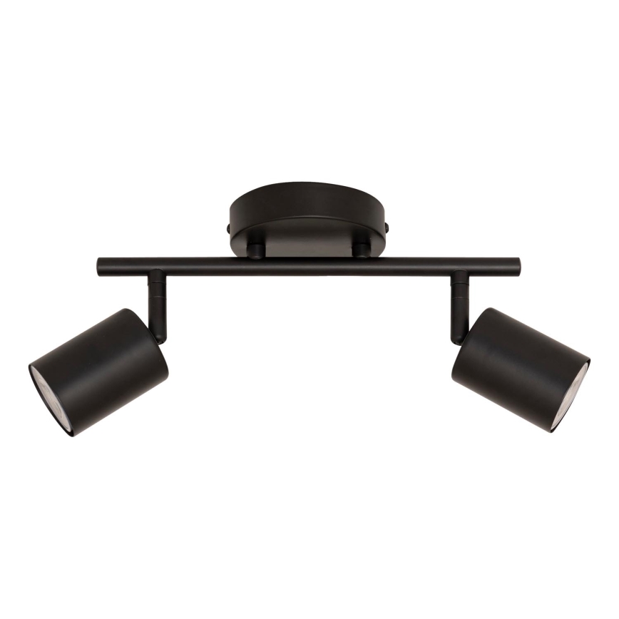 Atmosphera - Spotlampa VICO 2xGU10/25W/230V svart