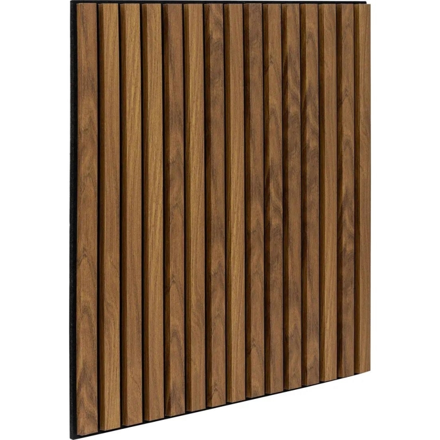 Atmosphera - Väggdekorativ 3D-panel 60x60 cm brun