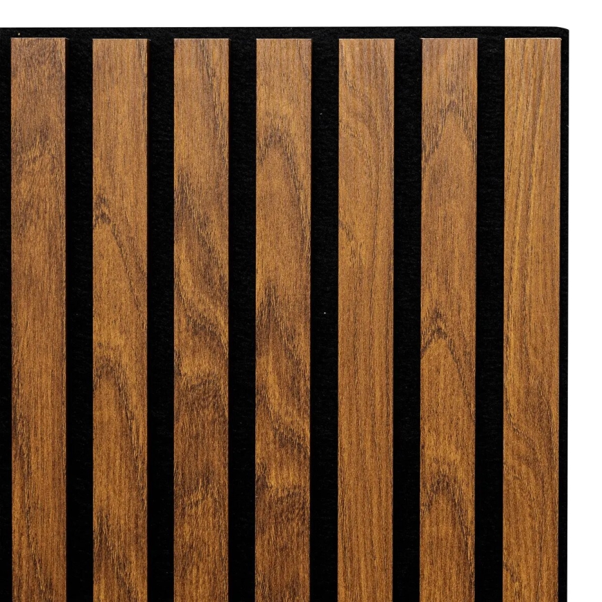 Atmosphera - Väggdekorativ 3D-panel 60x60 cm brun