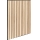 Atmosphera - Väggdekorativ 3D-panel 60x60 cm ljusbrun