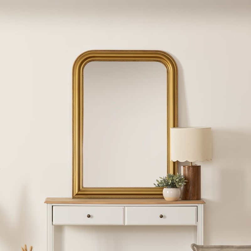 Atmosphera - Väggspegel ADELE 104x74 cm tall/guld
