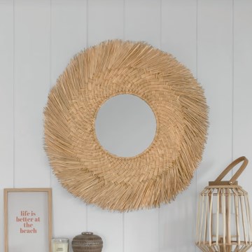 Atmosphera - Väggspegel AEL diameter 80 cm vass