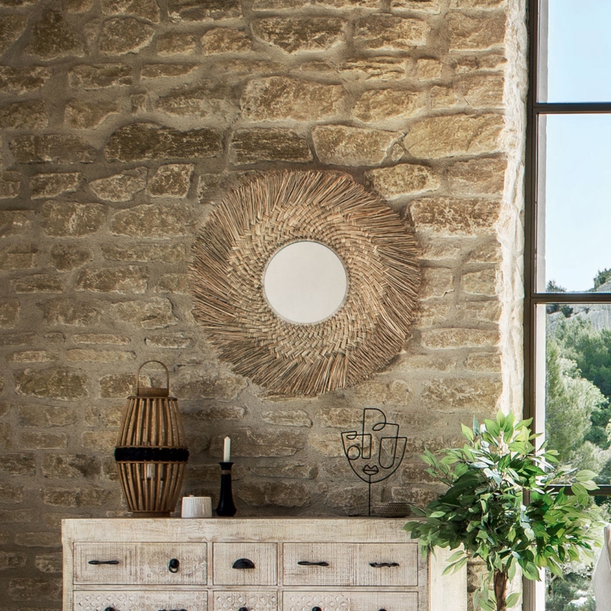 Atmosphera - Väggspegel AEL diameter 80 cm vass