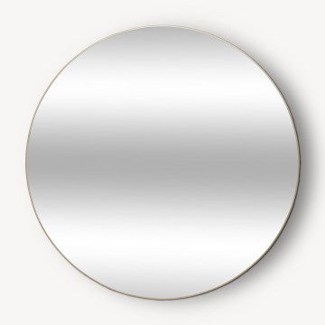 Atmosphera - Väggspegel ALICE diameter 110 cm guld