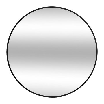 Atmosphera - Väggspegel ALICE diameter 70 cm svart