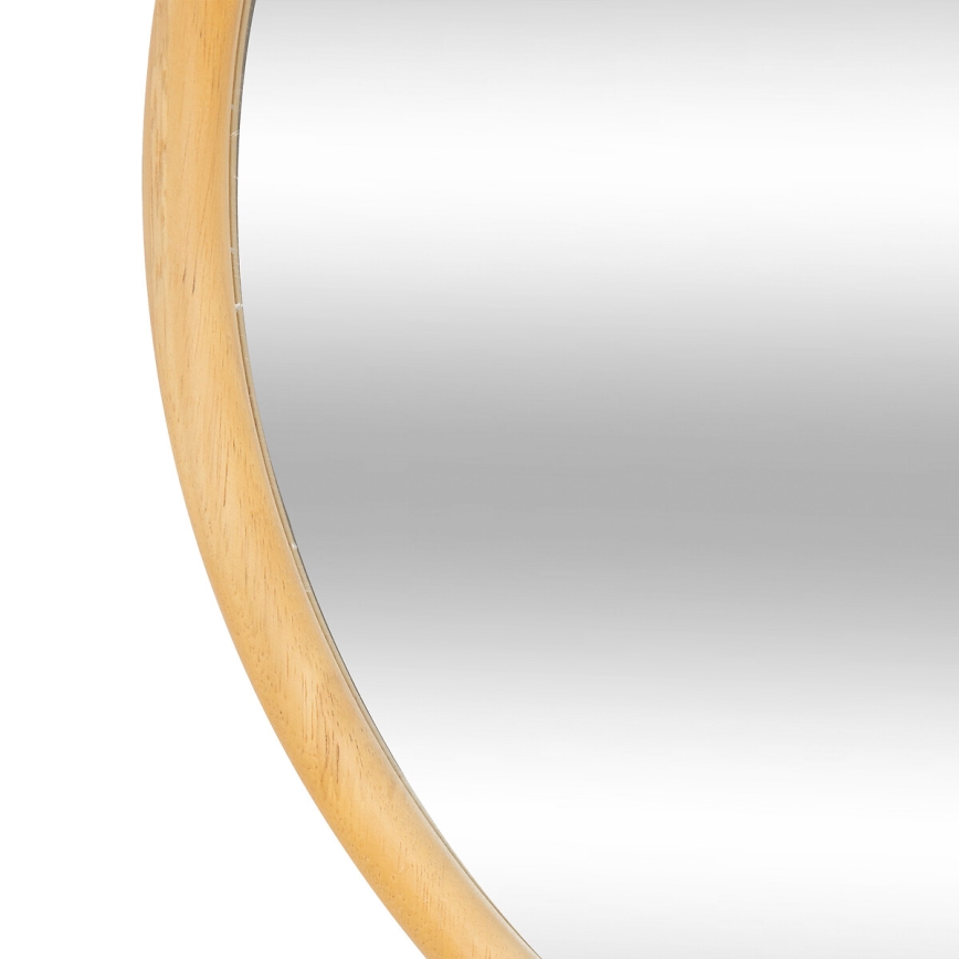 Atmosphera - Väggspegel KIM diameter 55 cm gummiträd