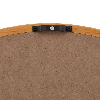 Atmosphera - Väggspegel KIM diameter 55 cm gummiträd