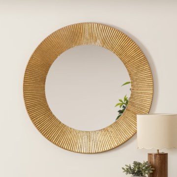 Atmosphera - Väggspegel MILDA diameter 90 cm