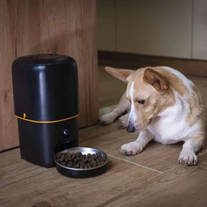 Automatisk matningsautomat med mikrofon och kamera 4l/5V/3xD Wi-Fi