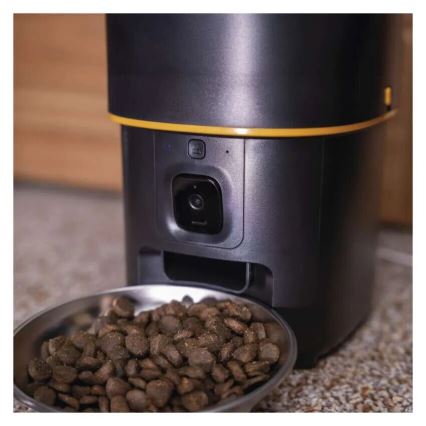 Automatisk matningsautomat med mikrofon och kamera 4l/5V/3xD Wi-Fi