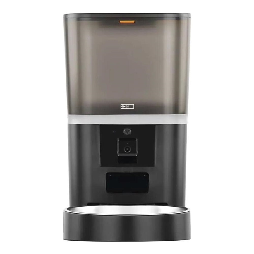 Automatisk foderautomat med mikrofon och kamera 6l/5V/4xAA Wi-Fi