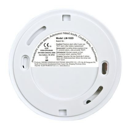 Autonomous brandvarnare LM-102D photoelectric