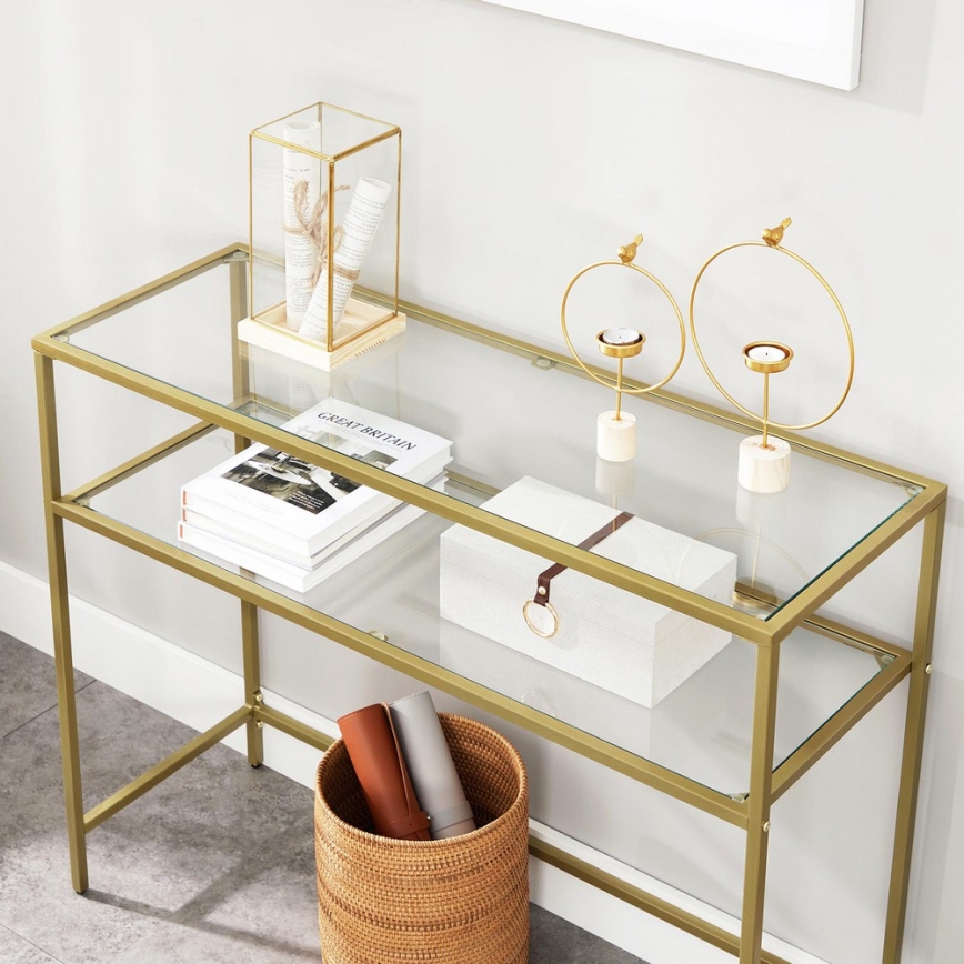 Avlastningsbord CIREL i guld