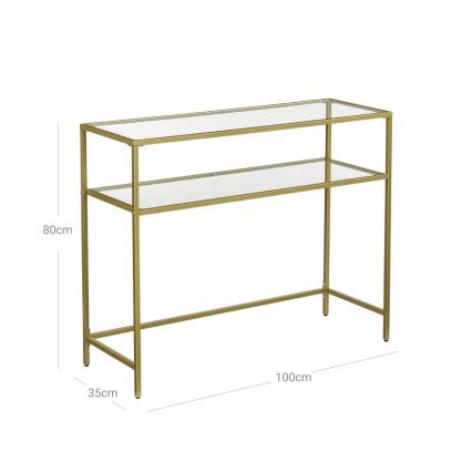 Avlastningsbord CIREL i guld