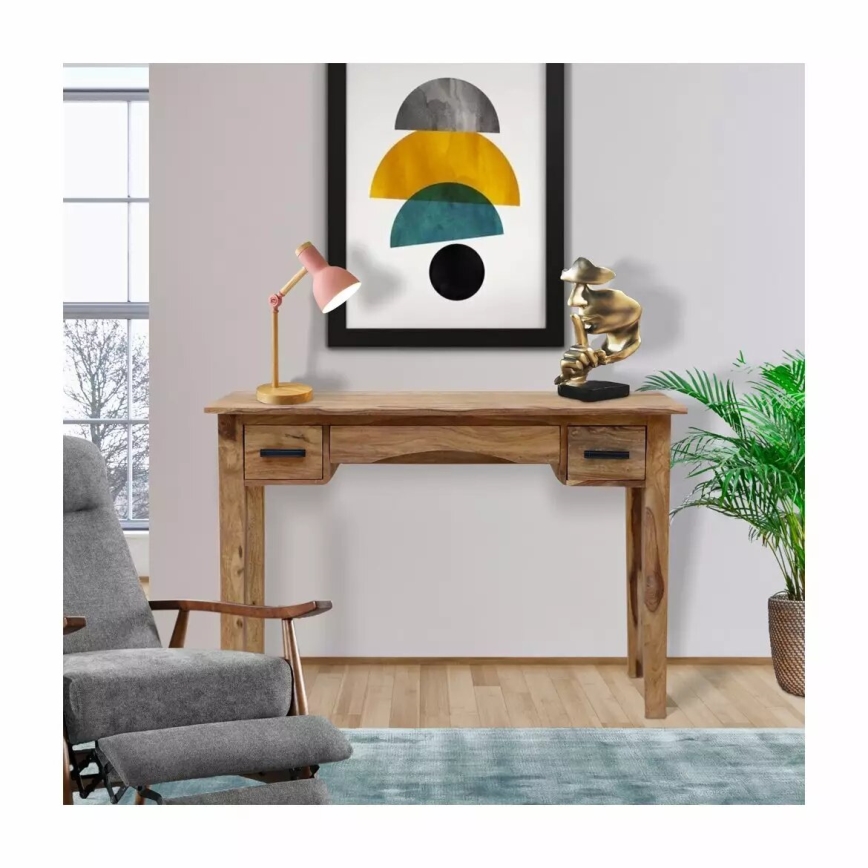 Avlastningsbord RAMI 76x110 cm massivt trä/rosenträ