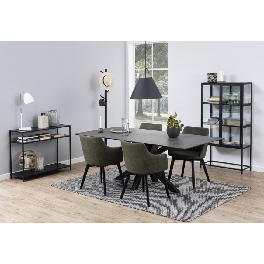 Avlastningsbord SARON svart