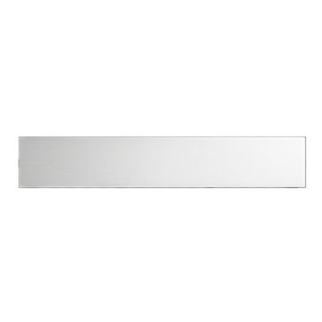 Avloppsränna 49,5x2,3 cm i rostfritt stål/silver