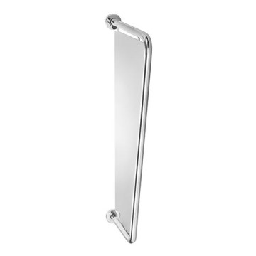 Avskärmning för urinal 6x86 cm, rostfritt stål/silverfärgad