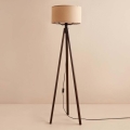 AYD 1xE27/40W/230V brun/beige golvlampa