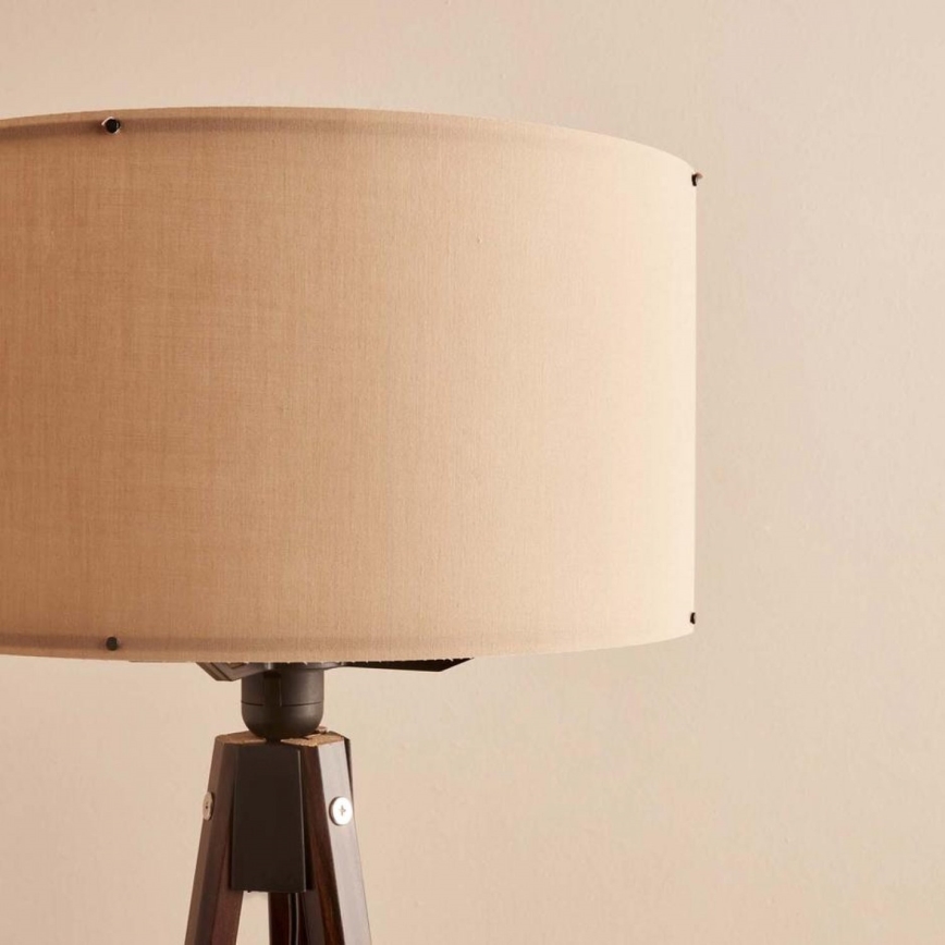 AYD 1xE27/40W/230V brun/beige golvlampa