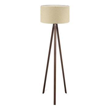 AYD 1xE27/40W/230V golvlampa beige/brun