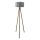 AYD 1xE27/40W/230V svart/brun golvlampa