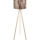 AYD Golvlampa 1xE27/40W/230V Brun/Beige