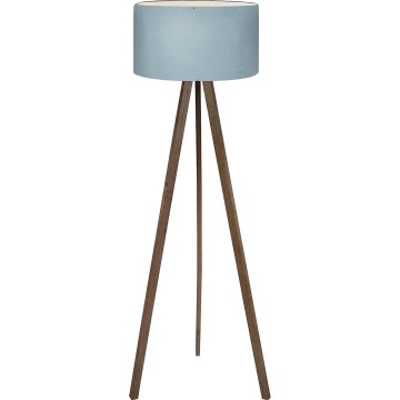 AYD Golvlampa 1xE27/40W/230V Brun/Blå