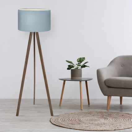 AYD Golvlampa 1xE27/40W/230V Brun/Blå